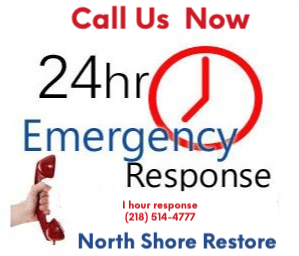 Emergency water damage cleanup Duluth MN