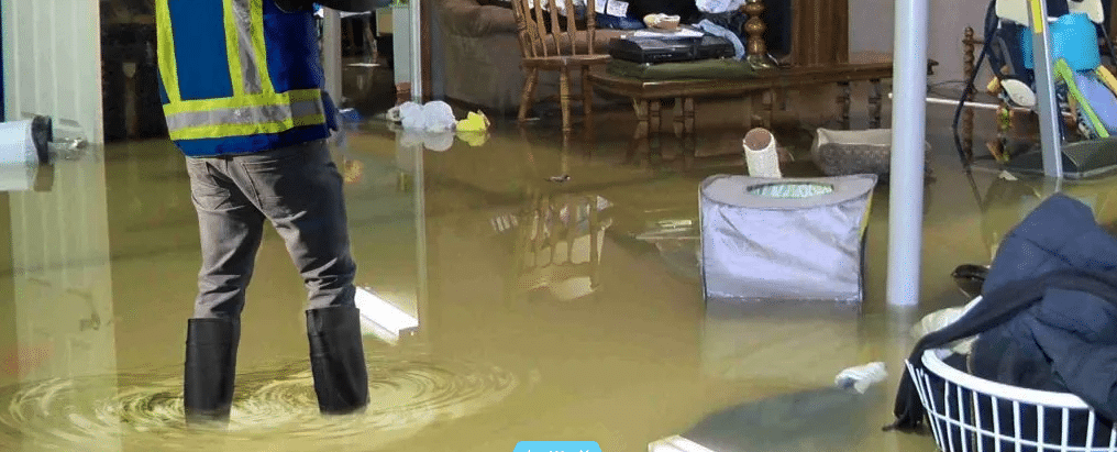 flooded basement In Duluth
